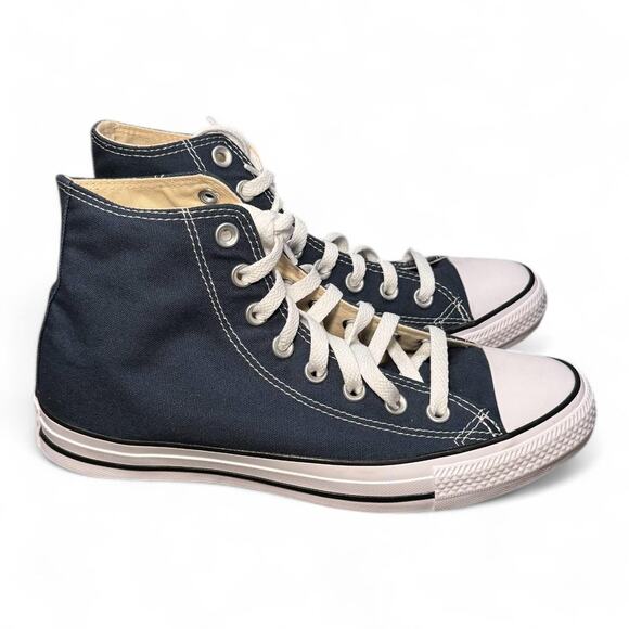 US 7 / W 9 Converse Chuck Taylor All Star Hi – Navy canvas classic - Picture 3 of 8